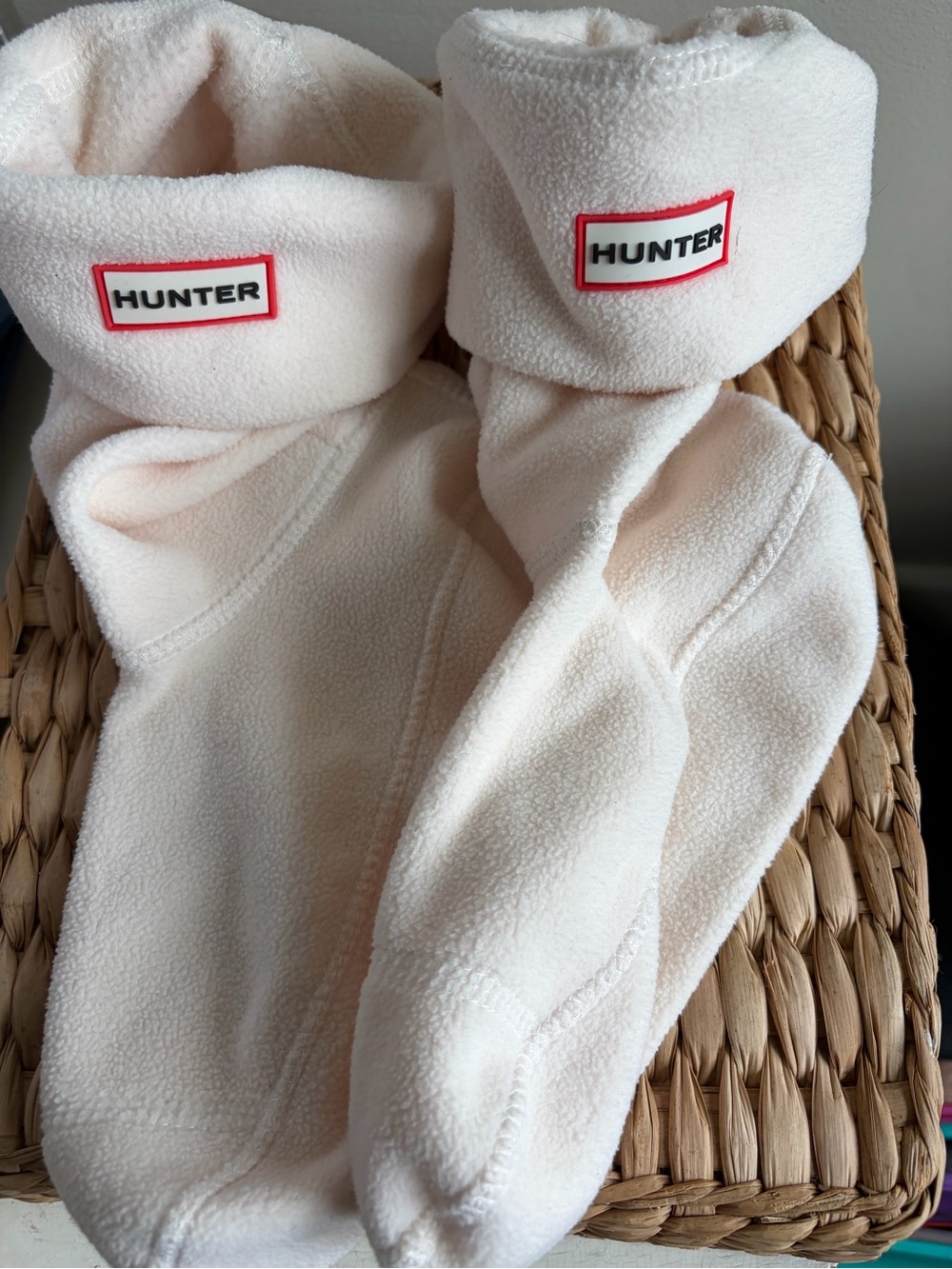 Hunter boot Cream Fleece insert
